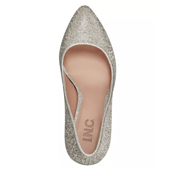 Bridal Wedding Special Event Elegant Rhinestone Crystals Heels • size 7.5 - Picture 6 of 6